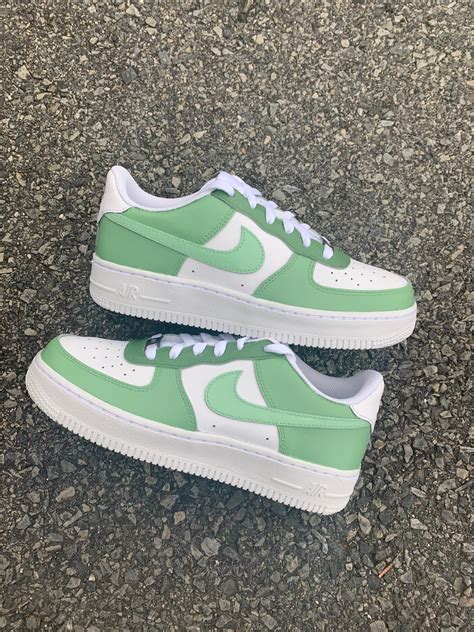 nike air force sage groen|green air force 1 women.